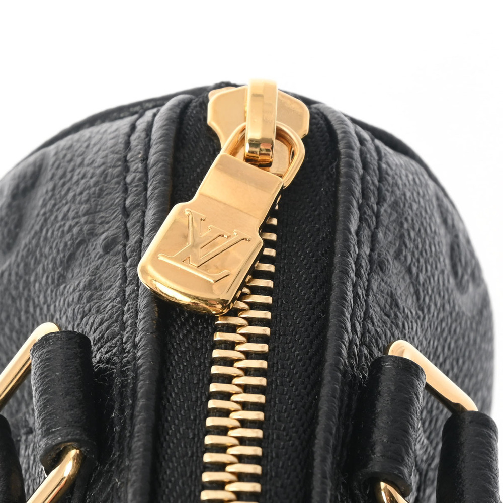 Louis Vuitton Leather Handbag Empreinte Speedy Black - Picture 9 of 11